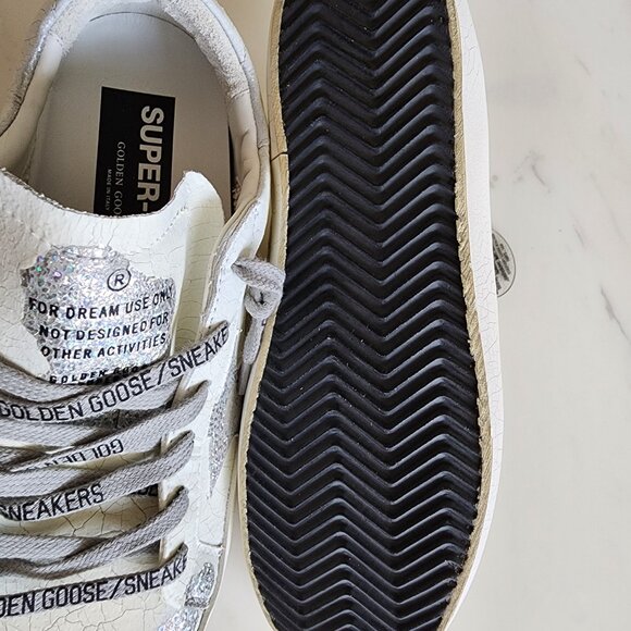 NIB Golden Goose Super-Star Classic Sneakers Size 38 - Picture 11 of 13